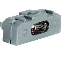 Akcesoria osprzęt Wkładka jarzeniowa, mechanizm, szary 160002 Berker Hager 2