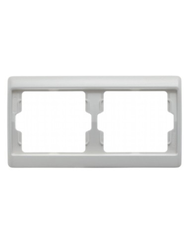 Arsys Ramka 2-krotna pozioma, biały  13630069 Berker Hager