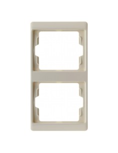 Arsys Ramka 2-krotna pionowa, kremowy  13230002 Berker Hager 2