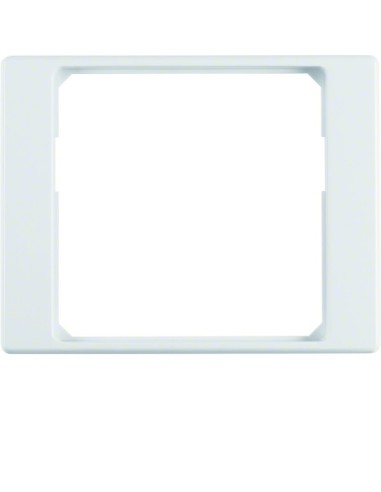 Arsys Pierścień oddzielający do płytki centralnej 50x50mm, biały 11080169 Berker Hager