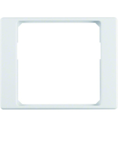 Arsys Pierścień oddzielający do płytki centralnej 50x50mm, biały 11080169 Berker Hager