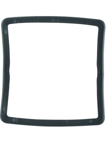 Arsys Pierścień uszczelniający, do montażu ściśle przylegającego do ściany, urządzeń podtynkowych, czarny 105600 Berker Hager