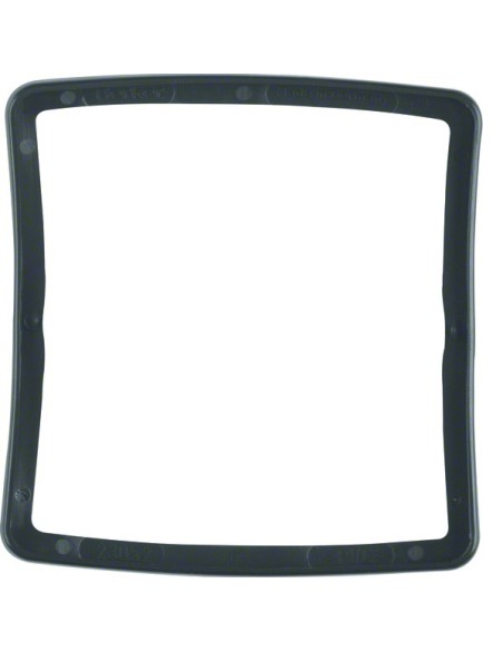 Arsys Pierścień uszczelniający, do montażu ściśle przylegającego do ściany, urządzeń podtynkowych, czarny 105600 Berker Hager