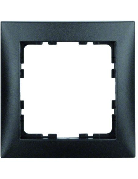 S.1 Ramka kontrastowa 1-krotna, antracyt, mat 10119945 Berker Hager