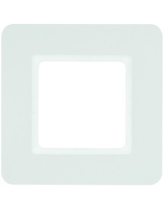 Q.7 Ramka 1-krotna, biały aksamit, lakierowany 10116189 Berker Hager 2