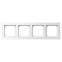 Sonata ramka 4-krotna biała R-4R 00 - hurtownia elektryczna Amper.pl