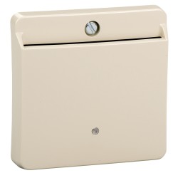 Merten, Płytka centralna System M łącznika hotelowego kremowy Merten MTN315644 Schneider
