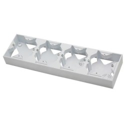 As puszka n t 4-krotna biała PNP-4G 00 - hurtownia elektryczna Amper.pl