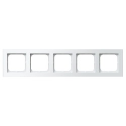 Sonata ramka 5-krotna biała R-5R 00 - hurtownia elektryczna Amper.pl