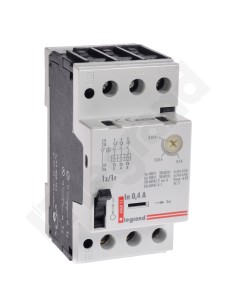 Wyłącznik silnikowy 3P 0,09kW 0,25-0,4A M 250 1R/1Z 0,4 606822