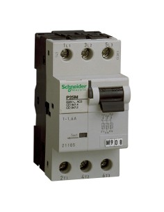 Wyłącznik silnikowy 3P 0,06kW 0,1-0,16A P25M 21100