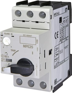 Wyłącznik silnikowy 3P 3kW 4,0-6,3A MPE25-6,3 004648009