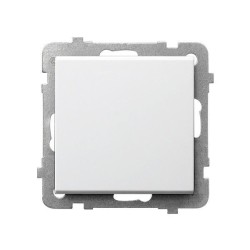 Sonata wyłącznik 1-biegunowy biały ŁP-1R m 00 - hurtownia elektryczna Amper.pl