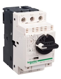 Wyłącznik silnikowy 3P 0,09kW 0,25-0,4A GV2P03