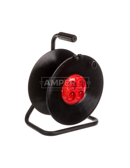 Zwijak bebnowy 4-gniazdowy z zabezpieczeniem termicznym ZB-40