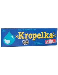 Klej Kropelka Żel 3g