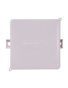 Puszka instalacyjna natynkowa 80x80x41mm IP44 szara PIN 80/S 31.81