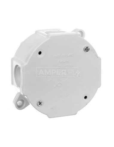 Puszka hermetyczna pusta 60x60x30 IP44 biała PHB/p