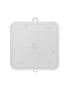 Puszka n/t szara 65x65x32 mm IP55 bezhalogenowa EC411C2