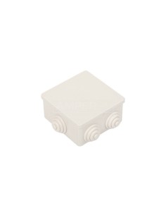 Puszka natynkowa 80x80x40mm tworzywo IP44 szara OL20003