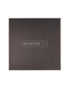 Panel do ramki i korpusu 100mm inox Trax PTI100