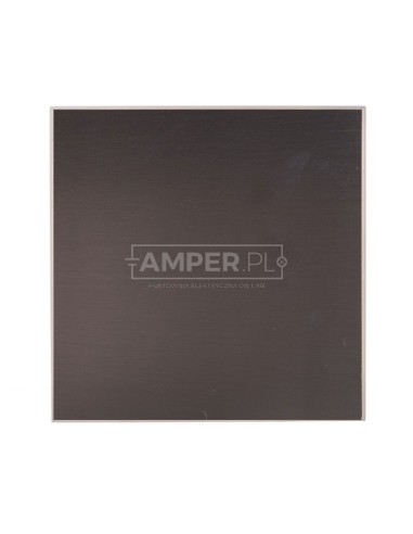 Panel do ramki i korpusu 100mm inox Trax PTI100