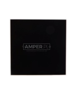 Panel do ramki i korpusu 125mm czarny mat Trax Glass PTGB125M