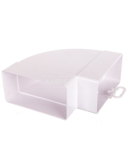 Kolano poziome płaskie 60x120mm 90st. KP120-24/90