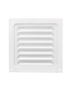 Osłona wentylatora metalowa z siatką 125x125mm biała WPFMVM125