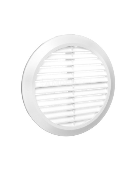 Kratka wentylacyjna fi 100-150mm biała T36