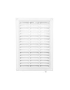 Kratka wentylacyjna 128x197mm biała żaluzja+sznurek T59
