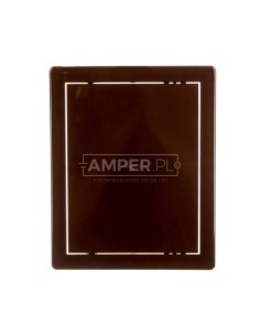 Drzwiczki rewizyjne plastikowe 200x250mm brązowe DT13BR