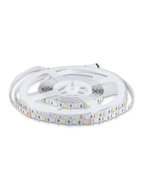 Taśma LED VT-5050 SMD5050 10W/M 60LED/M RGB+3000K IP20 5M 2553