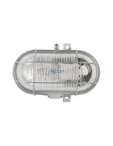 Oprawa kanałowa OVAL 1x100W E27 IIkl. 230V IP44 100178