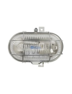Oprawa kanałowa OVAL 1x60W E27 IIkl. 230V IP44 SIMETAL 320170/EU