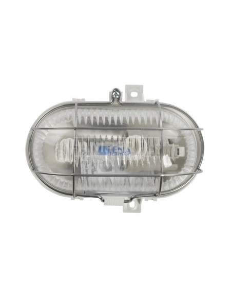 Oprawa kanałowa OVAL 1x60W E27 IIkl. 230V IP44 SIMETAL 320170/EU