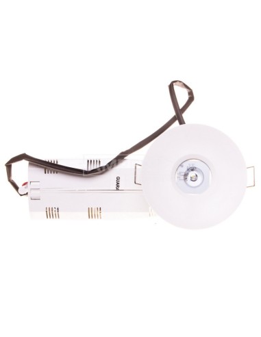 Oprawa awaryjna AXPO LED 3W 1h biała AXPO/3W/B/1/SE/AT/WH