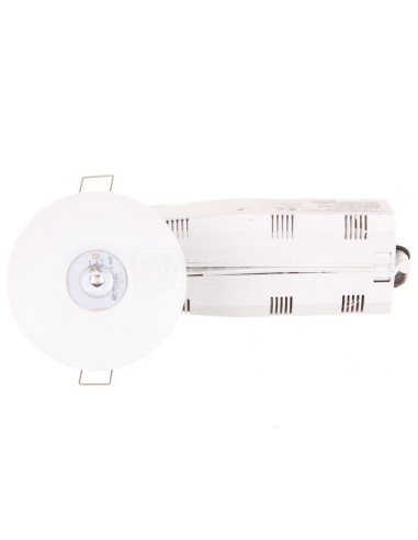 Oprawa awaryjna AXP IP65/20 ECO LED 1W 125lm (opt. otwarta) 3h jednozadaniowa AT biała AXPO/1W/E/3/SE/AT/WH