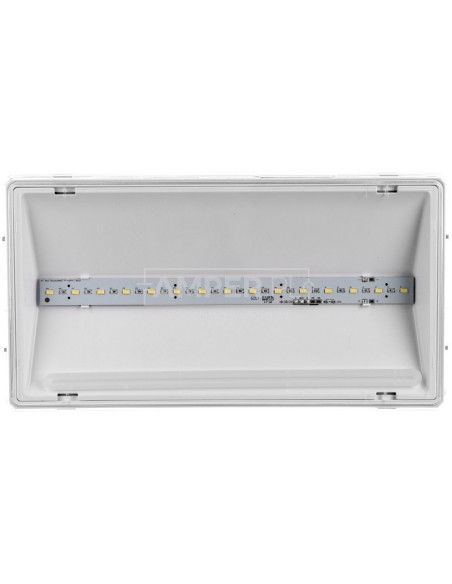 Oprawa awaryjna EXIT L IP65 ECO LED AT 3W 340lm 1h jednozadaniowa biała ETL/3W/E/1/SE/AT/WH