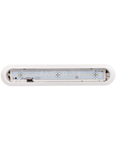 Oprawa awaryjna ARROW P LED 3W 1h jednozadaniowa biała ARPS/3W/E/1/SE/X/WH