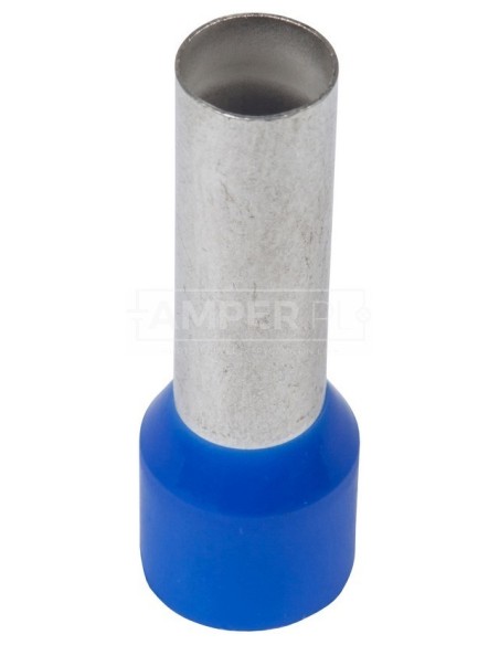 Końcówka tulejkowa izolowana HI 16/18 DIN niebieska E08KH-02010108101 /100szt./