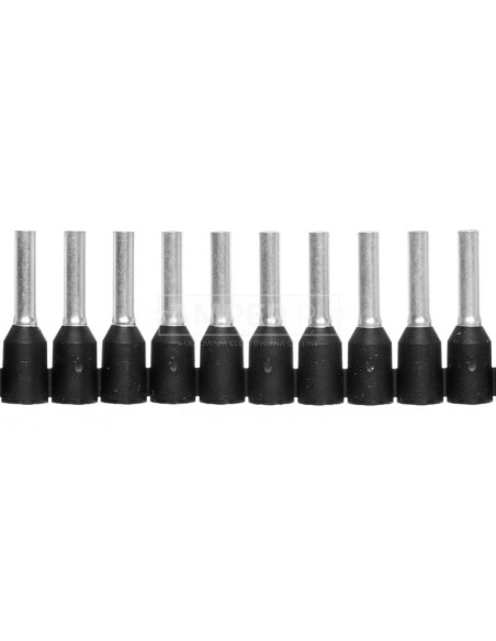 Końcówka tulejkowa 1,5mm2 czarna izolowana AI 1,5-8 BK-S 1212524 /1000szt./