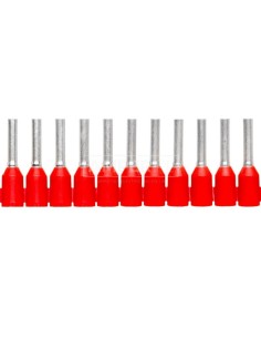 Końcówka tulejkowa 1mm2 czerwona izolowana AI 1,0-8 RD-S 1212523 /1000szt./
