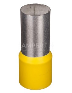 Końcówka tulejkowa izolowana TI 150mm2/32mm żółta cynowana TI150L32x25