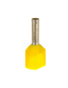 Końcówka tulejkowa izolowana HI 2X1/8 E08KH-02020100901 /500szt/