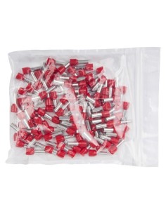 Końcówka tulejkowa izolowana TI 10mm2/12mm czerwona cynowana TI10L12 /100szt./