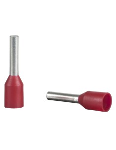 Końcówka tulejkowa izolowana 1mm2 czerwona DZ5CE010D /100szt./