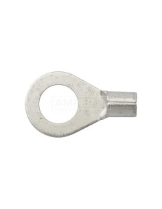 Końcówka oczkowa nieizolowana 10mm2/M10 cynowana KB10F10 (100szt.)