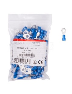 Końcówka oczkowa izolowana 1,5-2,5mm2/M5 EM00225 (100szt.)