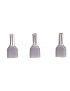 Końcówka tulejkowa podwójna izolowana TV 4-10 /100szt./